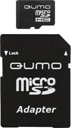 Карта памяти QUMO microSDHC (Class 10) 32GB (QM32GMICSDHC10)