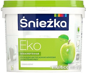 Краска Sniezka Eko 1 л (снежно-белый)