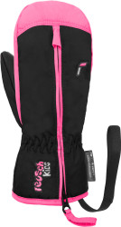 Горнолыжные варежки Reusch Ben 6285408-7769 (р-р 4, Mitten Black/Knockout Pink)