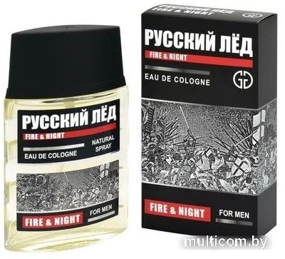 Одеколон Positive Parfum Русский лед Fire&Night EdC (60 мл)