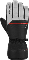 Горнолыжные перчатки Reusch Snow King 6201198-1120 (р-р 8, White/Fire Red/Black)