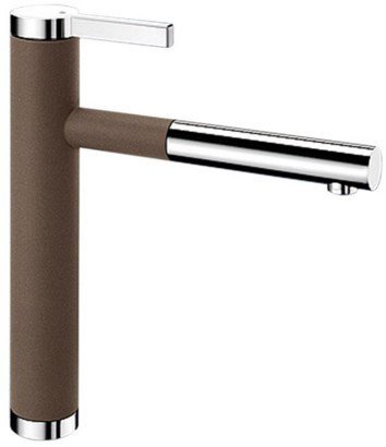 Смеситель Blanco Linee-S Silgranit (кофе) [518445]
