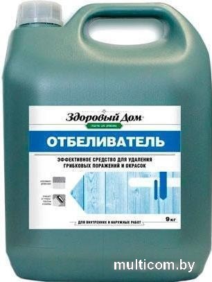 Отбеливатель древесины Здоровый дом для уничтожения грибка 9 кг