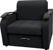 Кресло Сириус Лидер-2 ППУ 95x110 (Eva 11 велюр черный)
