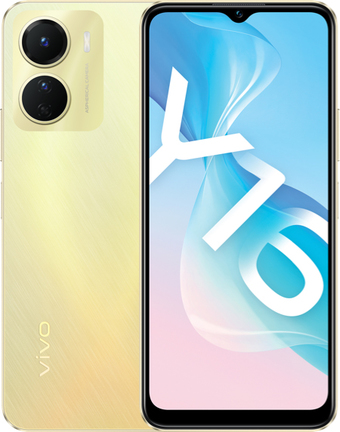 Смартфон Vivo Y16 3GB/32GB (золотое сияние)