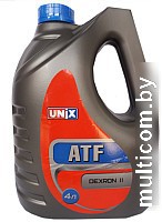 Трансмиссионное масло Unix ATF II 4л