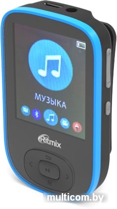 MP3 плеер Ritmix RF-5100BT 4GB (черный/синий)