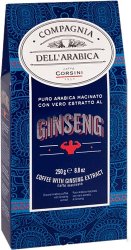 Кофе Compagnia Dell'Arabica Puro Arabica Ginseng молотый 250г
