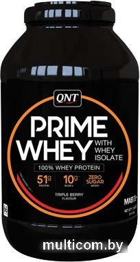 Протеин QNT Prime Whey (ягодный, 908г)