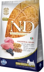 Корм для собак Farmina N&D Low Grain Lamb & Blueberry Adult Mini 7 кг