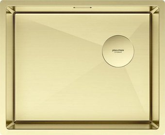 Кухонная мойка Paulmark Next-Skew 54 UNI PM885444-LG (золото/светлое золото)