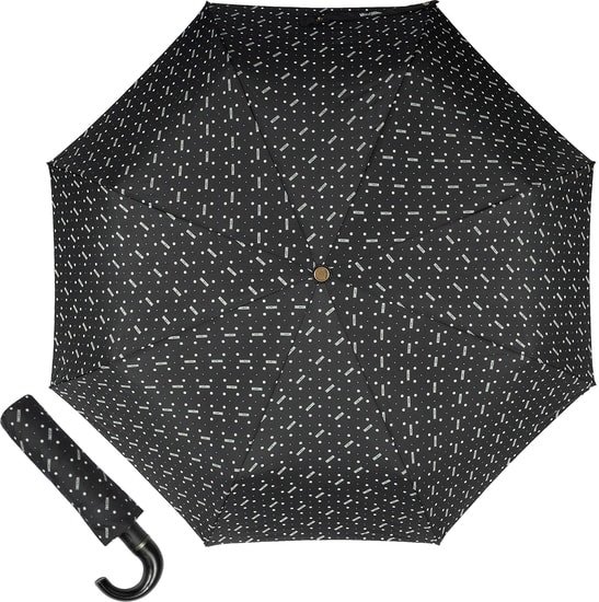 Зонт Moschino M 8505-OCA Man Dots Black MINI