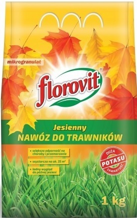 Удобрение Florovit Для газона осенний (1 кг, мешок)