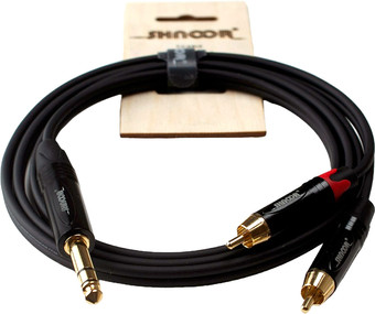 Кабель Shnoor JS2RCA-1m (1 м)