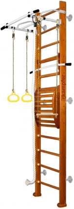 Детский спортивный комплекс Kampfer Helena Maxi Wall (3 м, вишневый/белый)