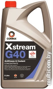 Охлаждающая жидкость Comma Xstream G40 Antifreeze & Coolant Concentrate 5л