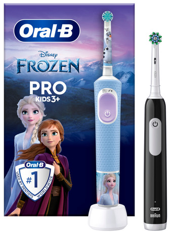 Комплект зубных щеток Oral-B Pro Series 1 + Oral-B Pro Kids Frozen 8006540784372