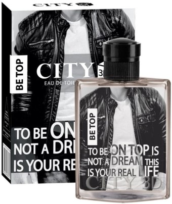 Туалетная вода City Parfum City 3D Be Top EdT (90 мл)