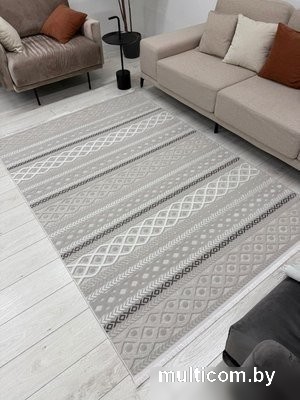 Ковер для жилой комнаты Radjab Carpet Моника Прямоугольник MC 385A 12600RK (1.6x3, Light Beige)