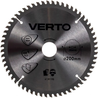 Пильный диск Verto 61H190
