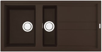 Кухонная мойка Elleci Best 475 Espresso M78