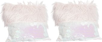 Декоративная подушка Solmax&Home SM06588 (розовый, 2 шт)