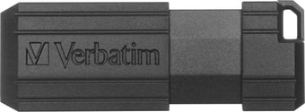 USB Flash Verbatim PinStripe 128GB (черный)