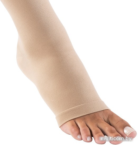 Чулок компрессионный Sigvaris Essential Thermoregulating левый 78610 (S Long, бежевый)