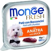 Сухой корм для собак Monge Fresh с уткой, ламистер (100 г)