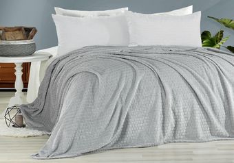 Плед Karven Super Soft Vigan Евро 200x220 Р 942 (морская волна)