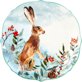 Тарелка десертная Lefard Лесная сказка Заяц 409-158
