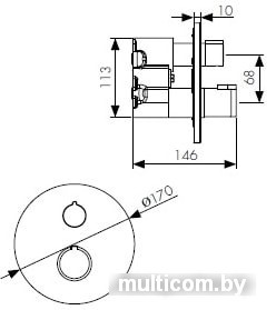 Смеситель Kaiser Areva 08077