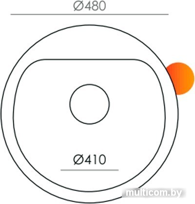 Кухонная мойка Quartz Bond 480 (туман)