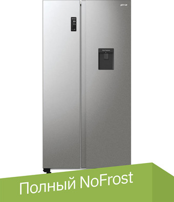 Холодильник side by side Gorenje NRR9185EAXLWD