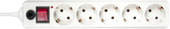 Сетевой фильтр Buro 5 розеток, белый, 10 м [500SH-10-W]
