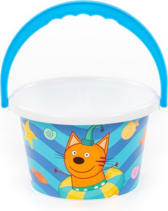 Ведерко для игры в песочнице Полесье Три Кота 81377