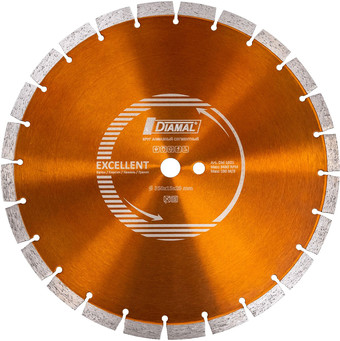 Отрезной диск алмазный Diamal DM1301