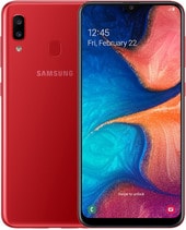 Смартфон Samsung Galaxy A20 3GB/32GB (красный)