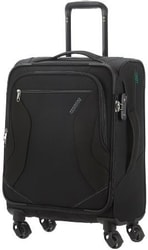 Чемодан-спиннер American Tourister Eco Wanderer Bass Black 55 см