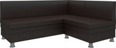 Угловой диван Mebelico Уют (коричневый)