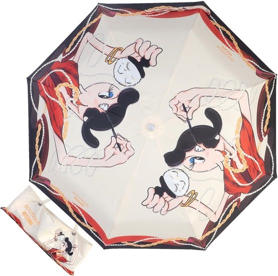 Зонт Moschino 7950-OCA Olivia Makeup Beige