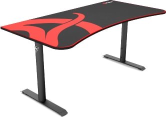 Компьютерный стол Arozzi Arena Gaming Desk (черный/красный/черный)