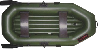 Гребная лодка Yugana S-240 НД (оливковый)