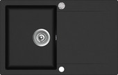 Кухонная мойка Aquasanita Cuba SQC101AW (black metallic 601)