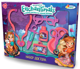 Игровой набор доктора терапевта Играем вместе Энчантималс B1532735-R4-1