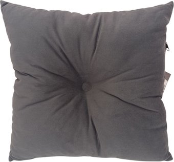 Декоративная подушка Sled Квадратная 40x40x12 (графит)