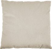 Декоративная подушка Сонум Замша 45x45 (кремовый)