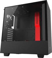 Корпус NZXT H500 (черный/красный)