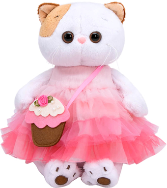 Классическая игрушка BUDI BASA Collection Кошечка Ли-Ли с сумочкой-пирожным LK24-050 (24 см)