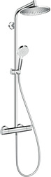 Душевая система Hansgrohe Crometta S 240 1jet Showerpipe [27267000]